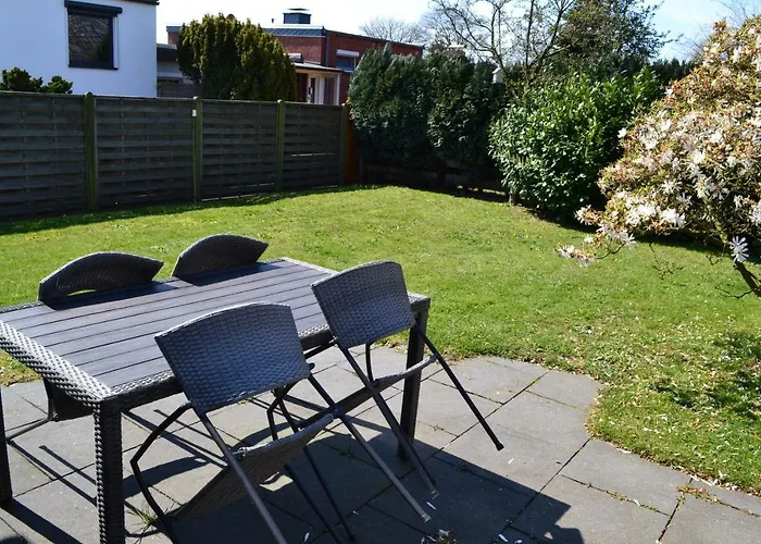 Strandnahe Duhnen - Garten, Strandkorb, 4 Personen 公寓 库克斯港